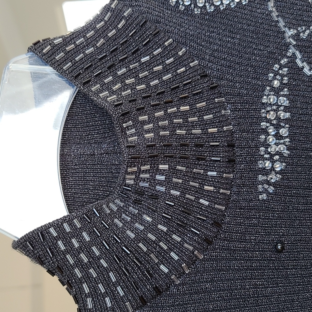 Cache Beaded Top. Size L - image 5